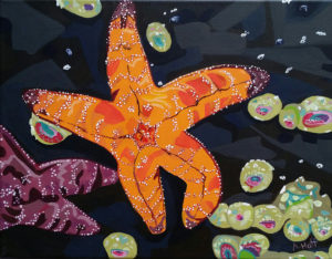 Low Tide Stars by artist April Hoff