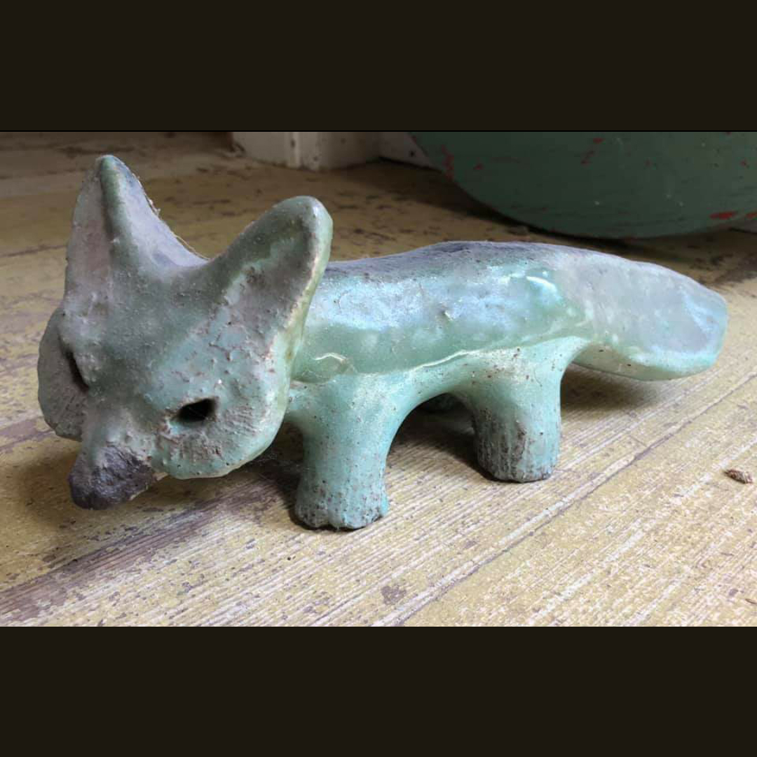 Charlotte Purrington's clay fox