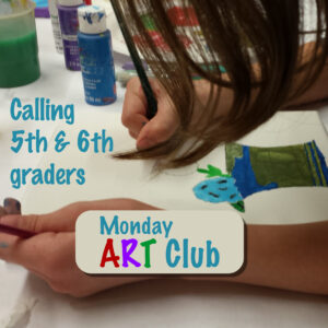5th & 6th Grade Art Club