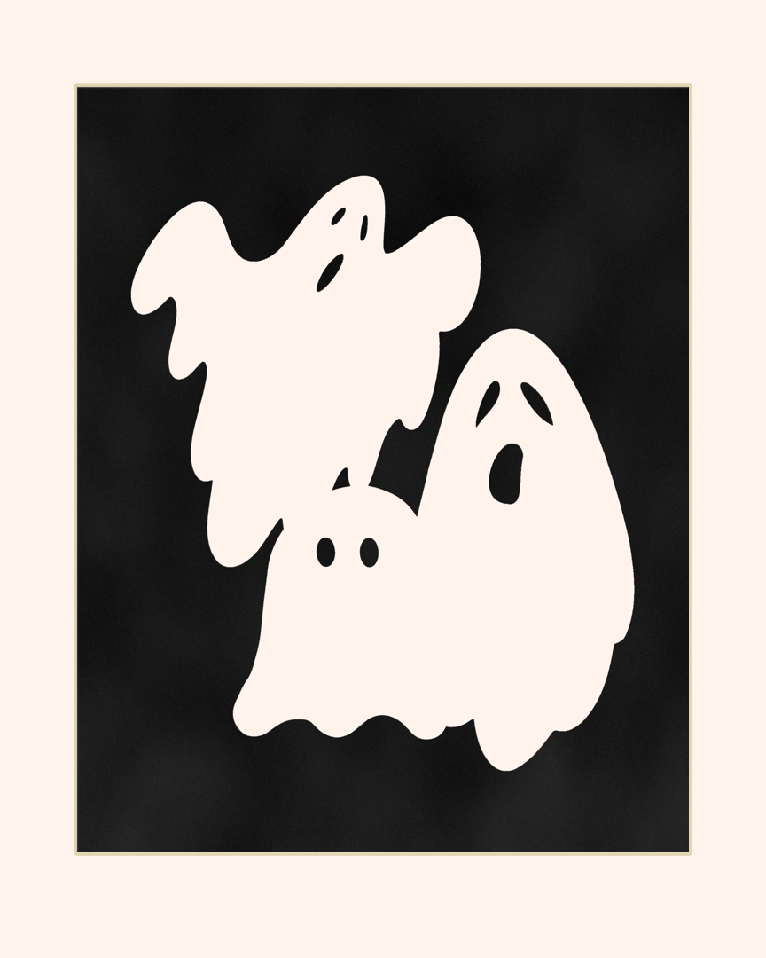 Spooky Ghost Prints