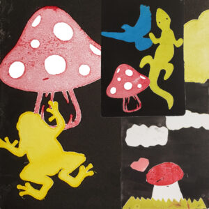Shroom Pochoir